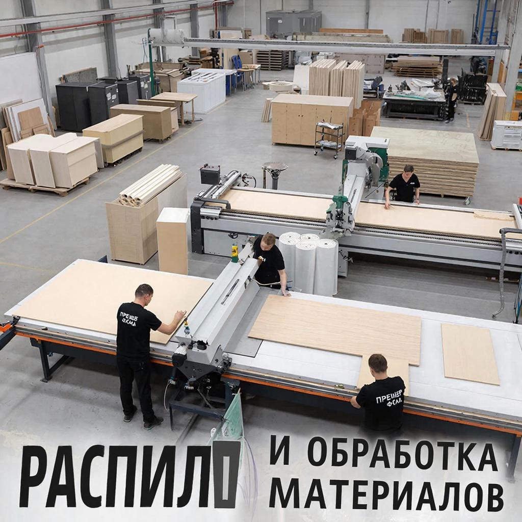 Распил и обработка материалов